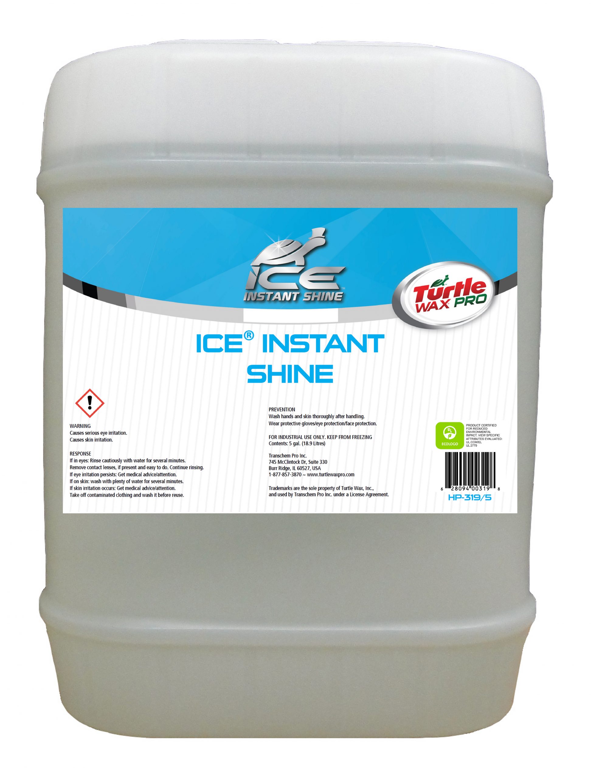 Turtle Wax Ice Instant Shine - 5 Gallons