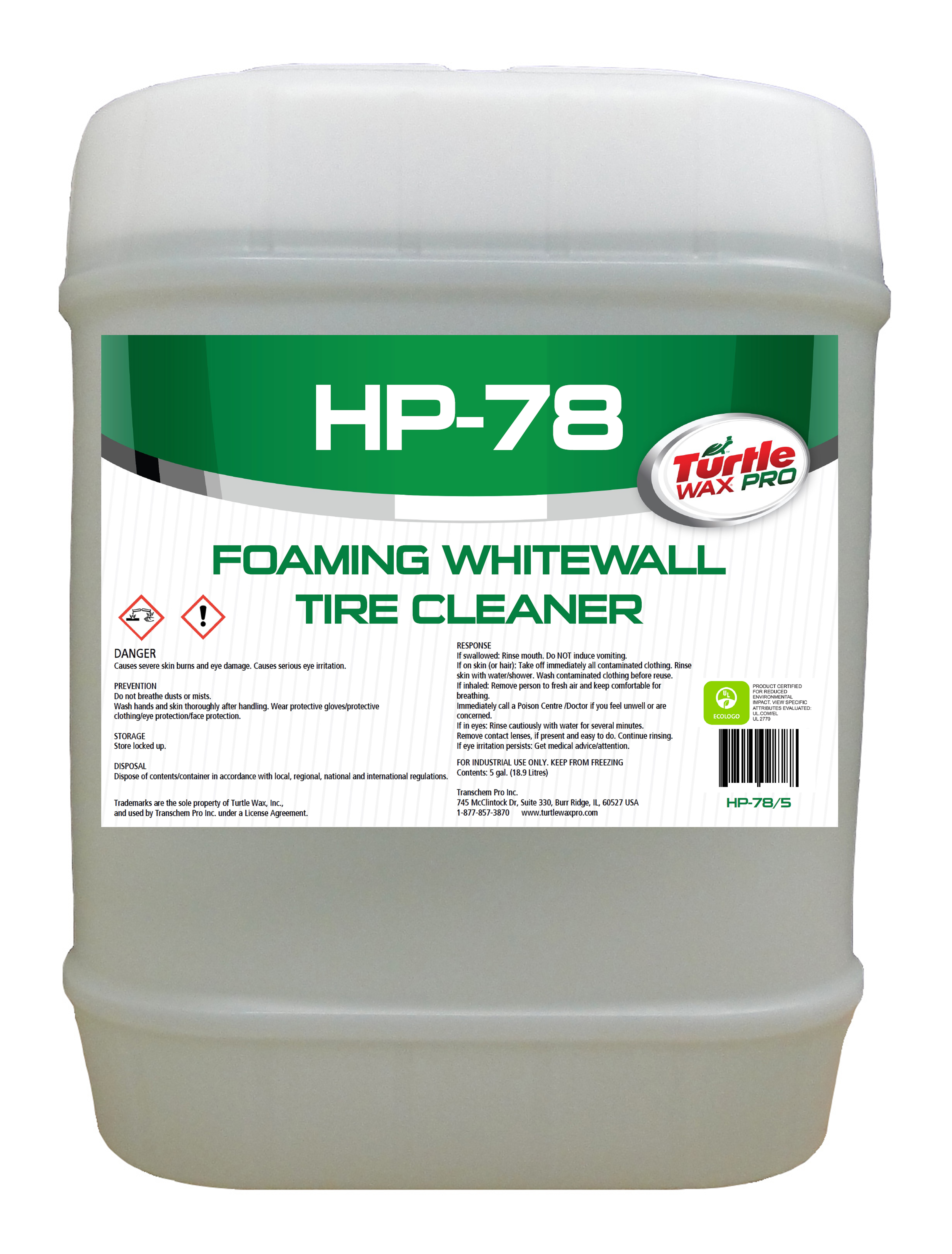 » HP78 Foaming Whitewall Tire Cleaner My Guy, Inc.
